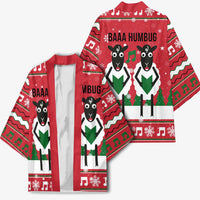 Vintage Sheep Music Christmas Kimono Xmas Holiday Patterns - Wonder Print Shop