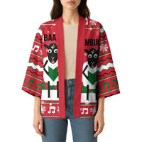 Vintage Sheep Music Christmas Kimono Xmas Holiday Patterns - Wonder Print Shop