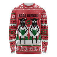 Vintage Sheep Music Christmas Long Sleeve Shirt Xmas Holiday Patterns - Wonder Print Shop
