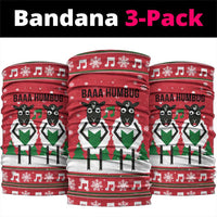 Vintage Sheep Music Christmas Neck Gaiter Xmas Holiday Patterns - Wonder Print Shop