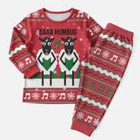 Vintage Sheep Music Christmas Pajama Set Xmas Holiday Patterns - Wonder Print Shop