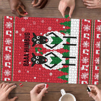 Vintage Sheep Music Christmas Puzzle Xmas Holiday Patterns - Wonder Print Shop