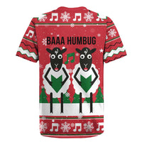 Vintage Sheep Music Christmas Rugby Jersey Xmas Holiday Patterns - Wonder Print Shop