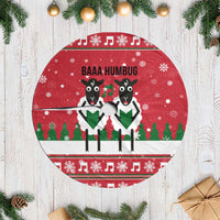 Vintage Sheep Music Christmas Tree Skirt Xmas Holiday Patterns - Wonder Print Shop