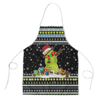 Tennis Snowman Christmas Apron Xmas Holiday Patterns - Wonder Print Shop