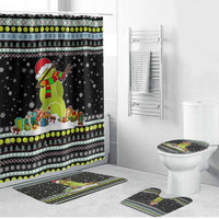 Tennis Snowman Christmas Bathroom Set Xmas Holiday Patterns - Wonder Print Shop