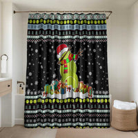 Tennis Snowman Christmas Bathroom Set Xmas Holiday Patterns - Wonder Print Shop