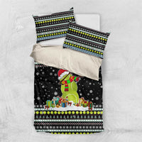 Tennis Snowman Christmas Bedding Set Xmas Holiday Patterns - Wonder Print Shop