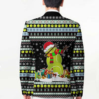 Tennis Snowman Christmas Blazer Xmas Holiday Patterns - Wonder Print Shop