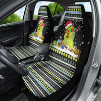 Tennis Snowman Christmas Car Seat Cover Xmas Holiday Patterns - Wonder Print Shop