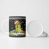 Tennis Snowman Christmas Ceramic Mug Xmas Holiday Patterns - Wonder Print Shop