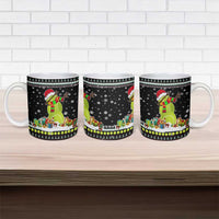 Tennis Snowman Christmas Ceramic Mug Xmas Holiday Patterns - Wonder Print Shop