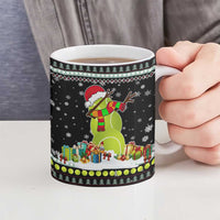 Tennis Snowman Christmas Ceramic Mug Xmas Holiday Patterns - Wonder Print Shop