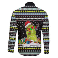 Tennis Snowman Christmas Family Matching Short Sleeve Bodycon Dress and Hawaiian Shirt Xmas Holiday Patterns - Wonder Print Shop