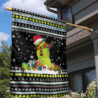 Tennis Snowman Christmas Garden Flag Xmas Holiday Patterns - Wonder Print Shop