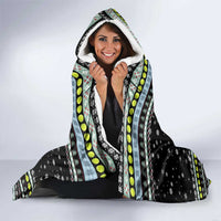 Tennis Snowman Christmas Hooded Blanket Xmas Holiday Patterns - Wonder Print Shop