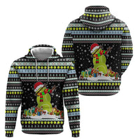 Tennis Snowman Christmas Hoodie Xmas Holiday Patterns - Wonder Print Shop