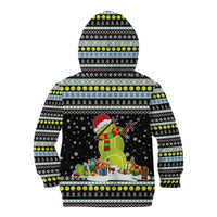 Tennis Snowman Christmas Kid Hoodie Xmas Holiday Patterns - Wonder Print Shop