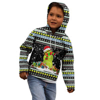 Tennis Snowman Christmas Kid Hoodie Xmas Holiday Patterns - Wonder Print Shop