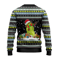 Tennis Snowman Christmas Ugly Christmas Sweater Xmas Holiday Patterns - Wonder Print Shop