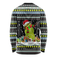 Tennis Snowman Christmas Long Sleeve Shirt Xmas Holiday Patterns - Wonder Print Shop
