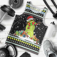 Tennis Snowman Christmas Men Tank Top Xmas Holiday Patterns - Wonder Print Shop