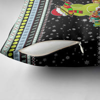Tennis Snowman Christmas Pillow Cover Xmas Holiday Patterns - Wonder Print Shop