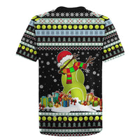 Tennis Snowman Christmas Rugby Jersey Xmas Holiday Patterns - Wonder Print Shop
