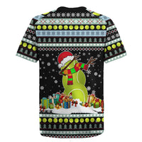 Tennis Snowman Christmas Rugby Jersey Xmas Holiday Patterns - Wonder Print Shop