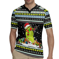 Tennis Snowman Christmas Rugby Jersey Xmas Holiday Patterns - Wonder Print Shop