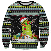 Tennis Snowman Christmas Sweatshirt Xmas Holiday Patterns - Wonder Print Shop