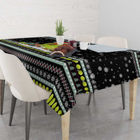 Tennis Snowman Christmas Tablecloth Xmas Holiday Patterns - Wonder Print Shop