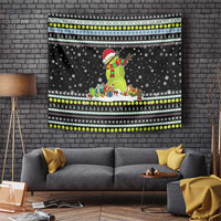 Tennis Snowman Christmas Tapestry Xmas Holiday Patterns - Wonder Print Shop