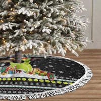 Tennis Snowman Christmas Tree Skirt Xmas Holiday Patterns - Wonder Print Shop