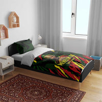 Menelik II Bedding Set with Lion of Adwa Title, Battle of Adwa 1896 Graphic and Bold Pan-African - Wonder Print Shop