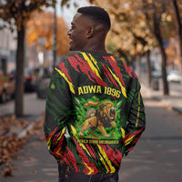 Menelik II Sweatshirt with Lion of Adwa Title, Battle of Adwa 1896 Graphic and Bold Pan-African - Wonder Print Shop