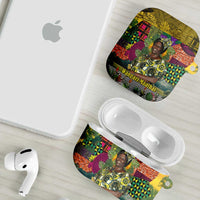 Wangari Maathai AirPods Case Colorful Nature-Inspired Design Empowerment Quote African Print Environmental - Wonder Print Shop