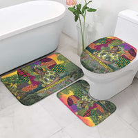 Wangari Maathai Bathroom Set Colorful Nature-Inspired Design Empowerment Quote African Print Environmental - Wonder Print Shop