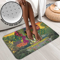 Wangari Maathai Bathroom Set Colorful Nature-Inspired Design Empowerment Quote African Print Environmental - Wonder Print Shop