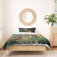 Wangari Maathai Bedding Set Colorful Nature-Inspired Design Empowerment Quote African Print Environmental - Wonder Print Shop