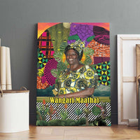 Wangari Maathai Canvas Wall Art Colorful Nature-Inspired Design Empowerment Quote African Print Environmental - Wonder Print Shop
