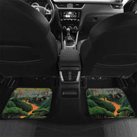 Wangari Maathai Car Mats Colorful Nature-Inspired Design Empowerment Quote African Print Environmental - Wonder Print Shop