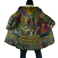 Wangari Maathai Cloak Colorful Nature-Inspired Design Empowerment Quote African Print Environmental - Wonder Print Shop