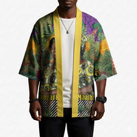Wangari Maathai Kimono Colorful Nature-Inspired Design Empowerment Quote African Print Environmental - Wonder Print Shop