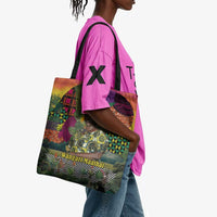 Wangari Maathai Tote Bag Colorful Nature-Inspired Design Empowerment Quote African Print Environmental - Wonder Print Shop