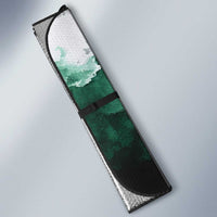 Wangari Maathai Auto Sun Shade Kenyan Flag Watercolor Style - Environmental Quote Planting Trees Tribute Eco-Activism - Wonder Print Shop