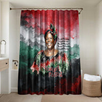 Wangari Maathai Bathroom Set Kenyan Flag Watercolor Style - Environmental Quote Planting Trees Tribute Eco-Activism - Wonder Print Shop