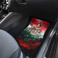 Wangari Maathai Car Mats Kenyan Flag Watercolor Style - Environmental Quote Planting Trees Tribute Eco-Activism - Wonder Print Shop