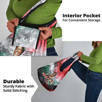 Wangari Maathai Grocery Bag Kenyan Flag Watercolor Style - Environmental Quote Planting Trees Tribute Eco-Activism - Wonder Print Shop