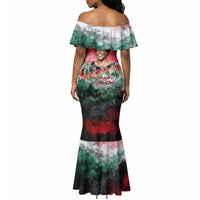 Wangari Maathai Mermaid Dress Kenyan Flag Watercolor Style - Environmental Quote Planting Trees Tribute Eco-Activism - Wonder Print Shop